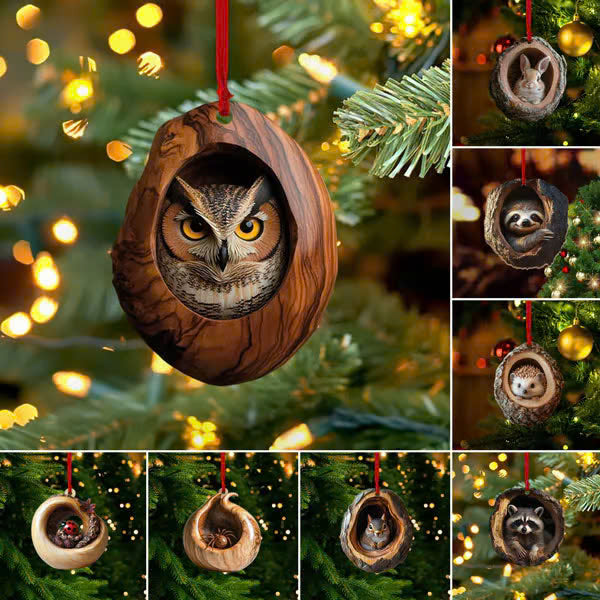 Animal Christmas Ornament