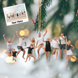 Custom Photo Ornament, Friendship Ornament, Christmas Gifts for Group Friendship, Custom Best Friend Gift | Friend 14