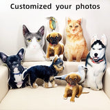 Custom Pet Pillow, Personalized Pillow, Pet Memorial Gift, Custom Shape Pillow, Dog Pillow, Cat Pillow, Pet Lover Gift