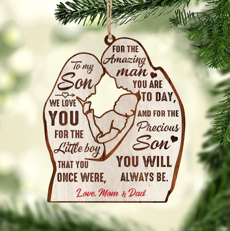 To my Son Ornament Christmas Gifts | To My Son 2