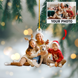 Custom Photo Ornament - Personalized Photo Mica Ornament - Christmas Gift For Family Member | Friend 12