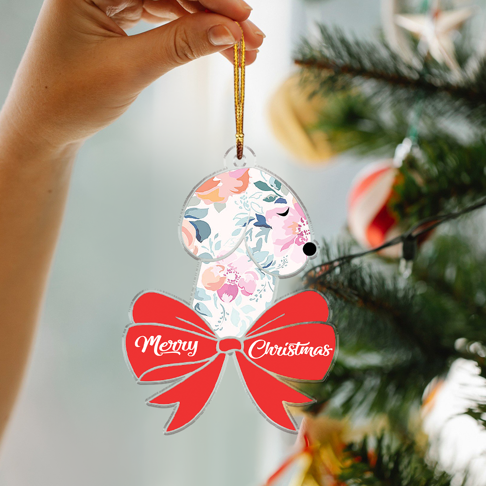 Funny Christmas Ornament, Dirty Christmas Ornament