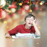 Custom Photo Ornament - Personalized Photo Mica Ornament -  Funny Photo Ornament - Christmas Gift For Family, Friends| Funny