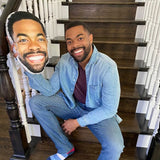 Custom Face Photo Throw Pillow, Funny Pillow, Personalized Photo Pillow, Custom Shape Pillow, Home Decoration