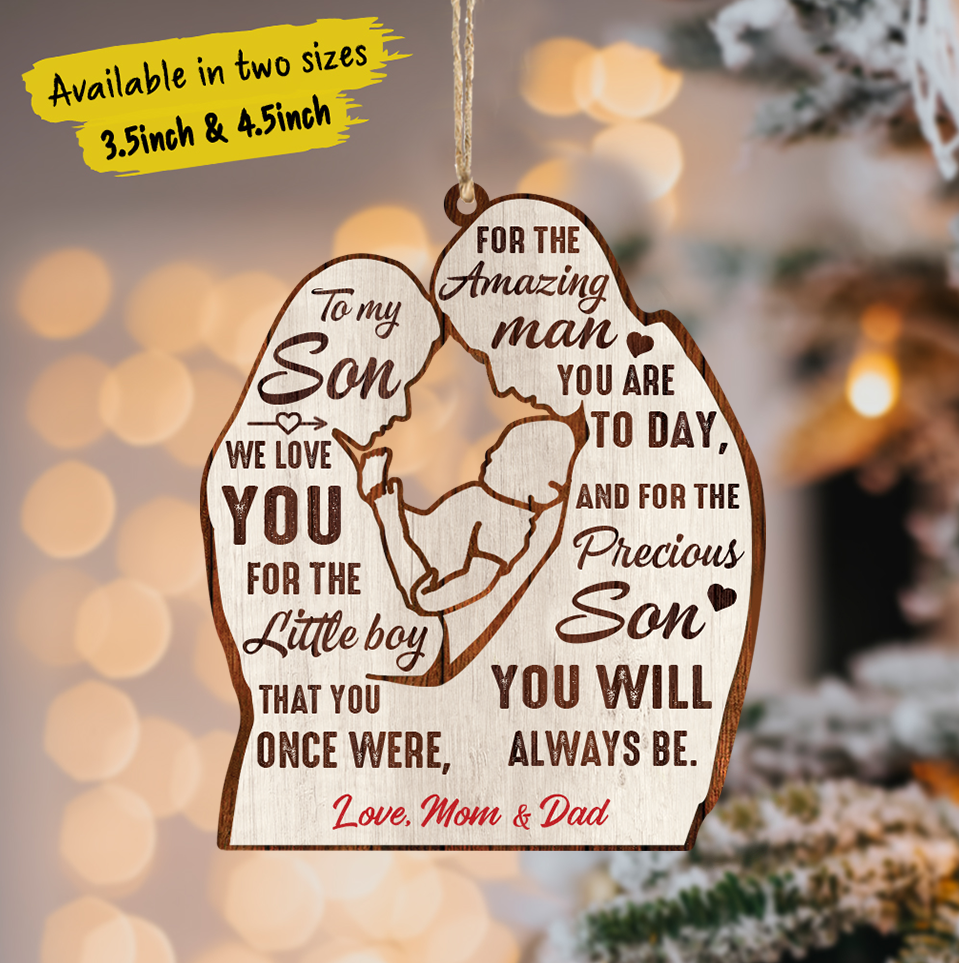 To my Son Ornament Christmas Gifts | To My Son 2
