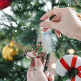 Custom Photo Ornament - Personalized Kid Photo Mica Ornament - Kid Dinosaur - Christmas Gift For Family Members, Kids | Riding Kid