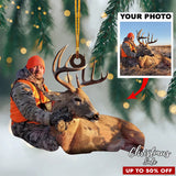 Custom Photo Ornament, Grandparents Gifts, Perfect Gift for Family, Friends, Kids and Lover | Grandparent
