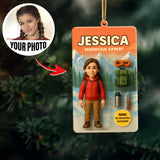 Turn Your Photo into an Action Figure - Custom Photo Ornament Toy Box Portrait | Mountain Expert