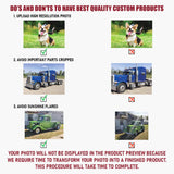 Customized Your Photo Ornament V36 - Personalized Photo Mica Ornament - Christmas Gift For Couple, Wife, Husband