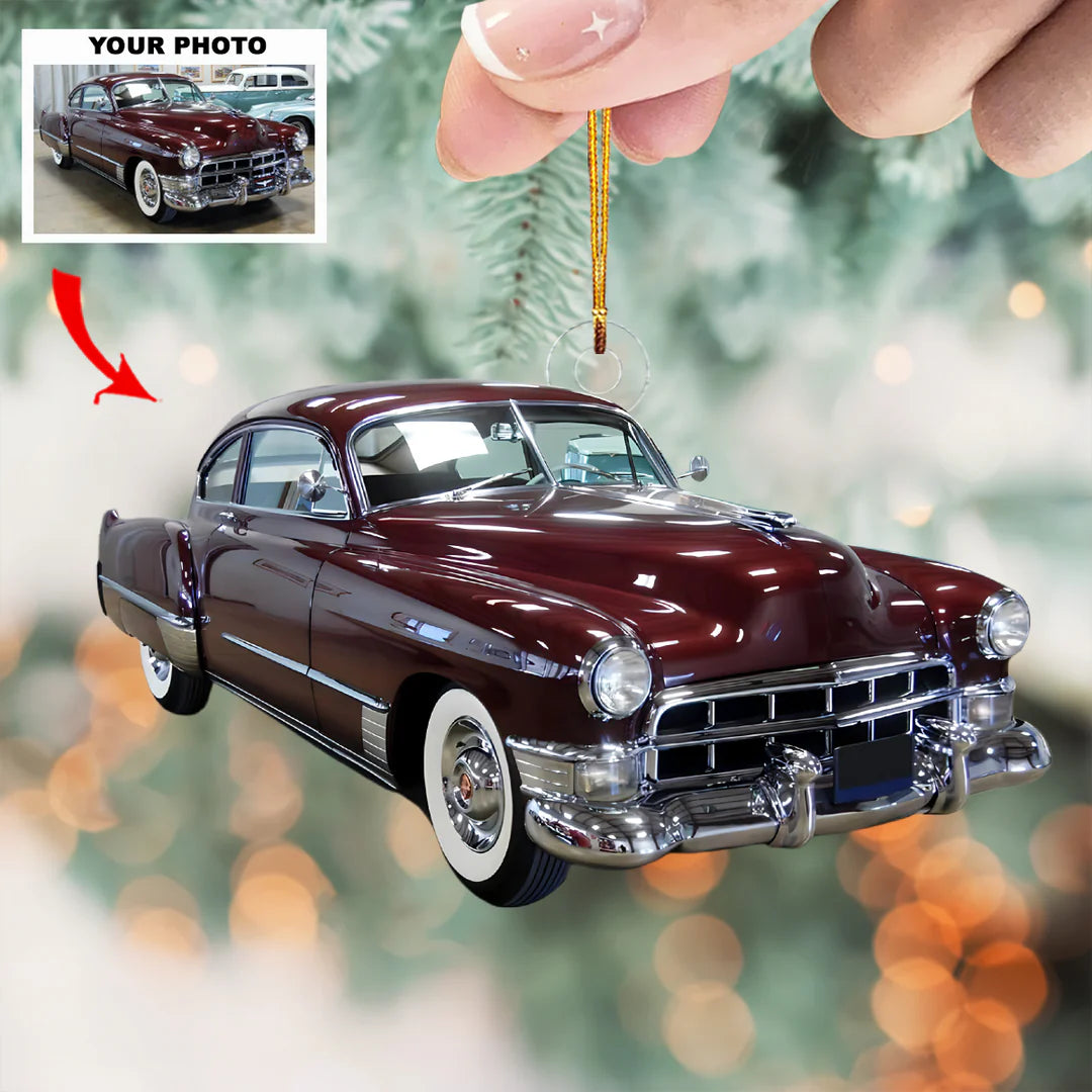 Wild Torque - Personalized Photo Mica Ornament - Customized Your Photo Ornament - Christmas Gift For Car Lovers