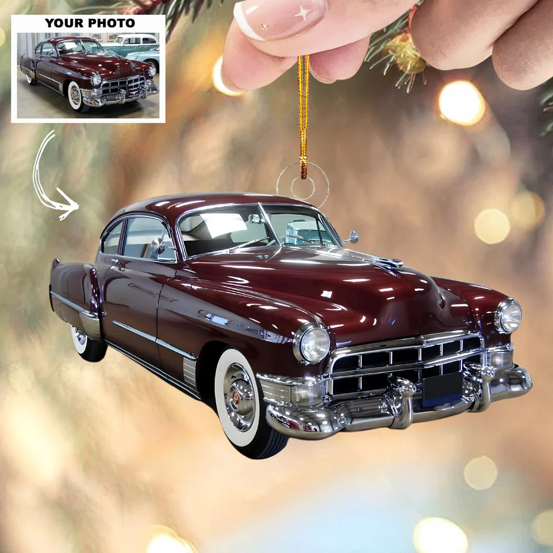 Wild Torque - Personalized Photo Mica Ornament - Customized Your Photo Ornament - Christmas Gift For Car Lovers