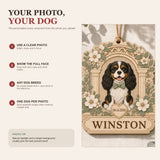 Personalized Wedding Pup Photo Wood Ornament - Custom Pet Keepsake - image 7