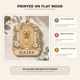 Personalized Wedding Pup Photo Wood Ornament - Custom Pet Keepsake - image 9