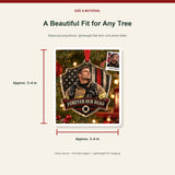 Personalized Firefighter Memorial Acrylic Ornament - Custom Photo Keepsake - image 3