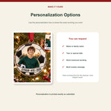 Personalized Soccer Photo Acrylic Ornament - Custom Athlete Christmas Keepsake - image 7