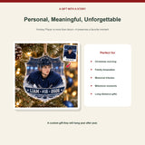 Personalized Hockey Photo Acrylic Ornament - Custom Athlete Christmas Keepsake - image 5