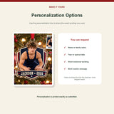 Personalized Wrestler Photo Acrylic Ornament - Custom Athlete Christmas Keepsake - image 7