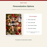 Personalized Marathon Runner Photo Acrylic Ornament - Custom Athlete Christmas Keepsake - image 7