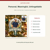 Personalized Golfer Photo Acrylic Ornament - Custom Athlete Christmas Keepsake - image 5