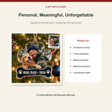 Personalized Dog Dad Acrylic Ornament - Custom Photo Keepsake - image 5