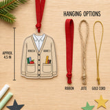 Personalized Teacher Uniform Acrylic Ornament - Custom Name Christmas Keepsake - image 7