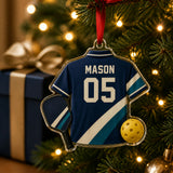 Personalized Pickleball Jersey Acrylic Ornament - Custom Name and Number - image 2