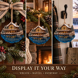 Personalized Home On The Water Wood Ornament - Custom Keepsake - image 6