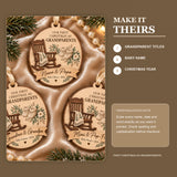 Personalized First Christmas Grandparents Wood Ornament - Custom Keepsake - image 5