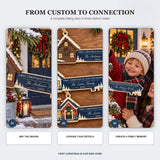 Personalized First Christmas New Home Family Wood Ornament - Custom Keepsake - image 7