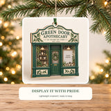 Personalized Apothecary Anniversary Photo Window Wood Ornament - Custom Keepsake - image 6
