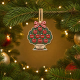 Personalized Apple Tree Classroom Acrylic Ornament - Custom Names Keepsake - image 3