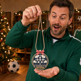 Personalized Soccer Acrylic Ornament - Custom Names Keepsake - image 4