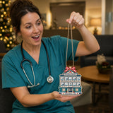 Personalized Healthcare Hospital Windows Acrylic Ornament - Custom Names Keepsake - image 4