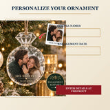 Personalized Engagement Acrylic Ornament - Custom Photo Keepsake - image 7