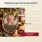 Personalized Memorial Loved One Acrylic Ornament - Custom Photo Keepsake - image 7