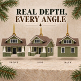 Personalized Craftsman Bungalow 3D Ornament - Custom Christmas Keepsake - image 10