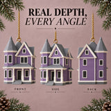 Personalized Simplified Victorian 3D Ornament - Custom Christmas Keepsake - image 10