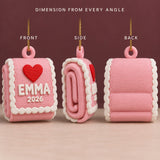 Personalized Baby's First Christmas Blanket 3D Ornament - Custom Christmas Keepsake - image 2