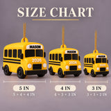 Personalized School Bus 3D Ornament - Custom Christmas Keepsake - image 5