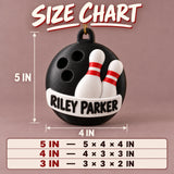 Personalized Bowling 3D Ornament - Custom Christmas Keepsake - image 5