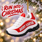 Personalized Running Shoe 3D Ornament - Custom Christmas Keepsake - image 2