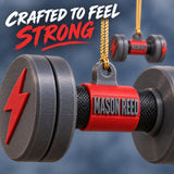 Personalized Dumbbell 3D Ornament - Custom Christmas Keepsake - image 6
