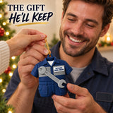 Personalized Mechanic Jumpsuit Wrench 3D Ornament - Custom Christmas Keepsake - image 8