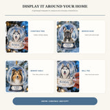 Personalized Snow Globe Dog Photo Acrylic Ornament - Custom Pet Keepsake - image 2