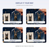 Personalized Celestial Zodiac Dog Photo Acrylic Ornament - Custom Pet Keepsake - image 2