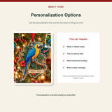 Parrot personalized acrylic ornament - image 7