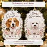 Personalized Favorite Granddog Grandma Photo Acrylic Ornament - Custom Pet Keepsake - image 4