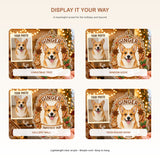 Personalized Gingerbread Dog Photo Acrylic Ornament - Custom Pet Keepsake - image 2