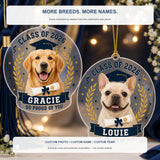 Personalized Graduation Dog Photo Acrylic Ornament - Custom Pet Keepsake - image 4