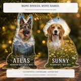 Personalized Lake Days Dog Photo Acrylic Ornament - Custom Pet Keepsake - image 4